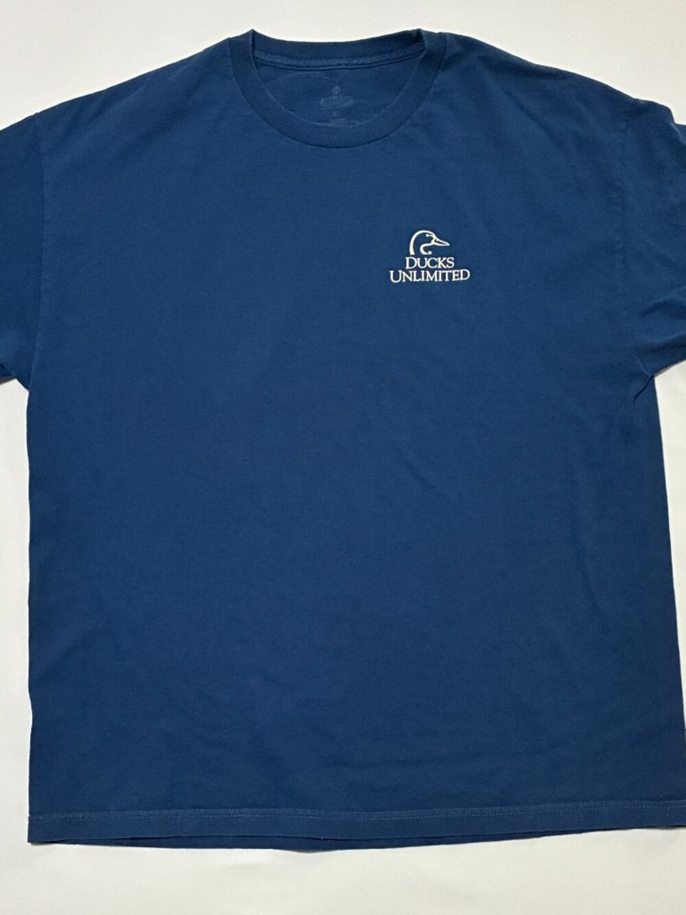 Ducks Unlimited "Banding Together" T-Shirt; Navy; Men's/Unisex Size X-Large